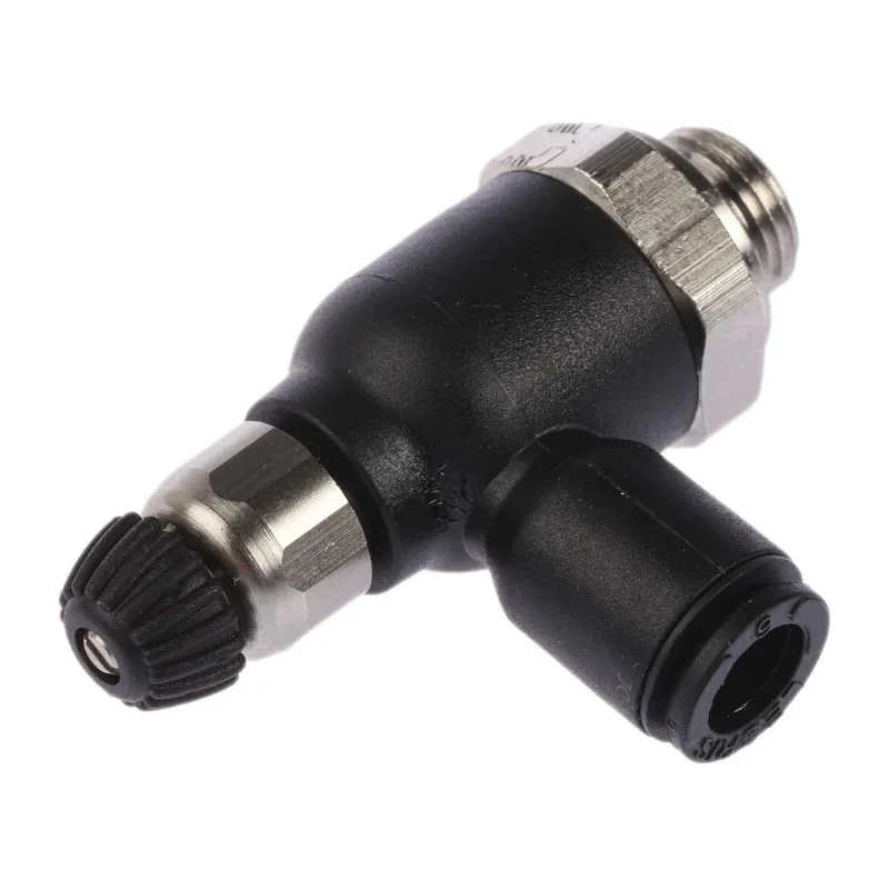 Legris Flow Controller Exhaust Regulator Polymer 1/8 in G Threaded Inlet, 6 mm Tube Outlet, 10 bar, 7060 06 10