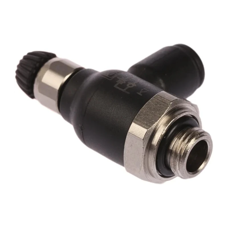 Legris Flow Controller Exhaust Regulator Polymer 1/8 in G Threaded Inlet, 6 mm Tube Outlet, 10 bar, 7060 06 10