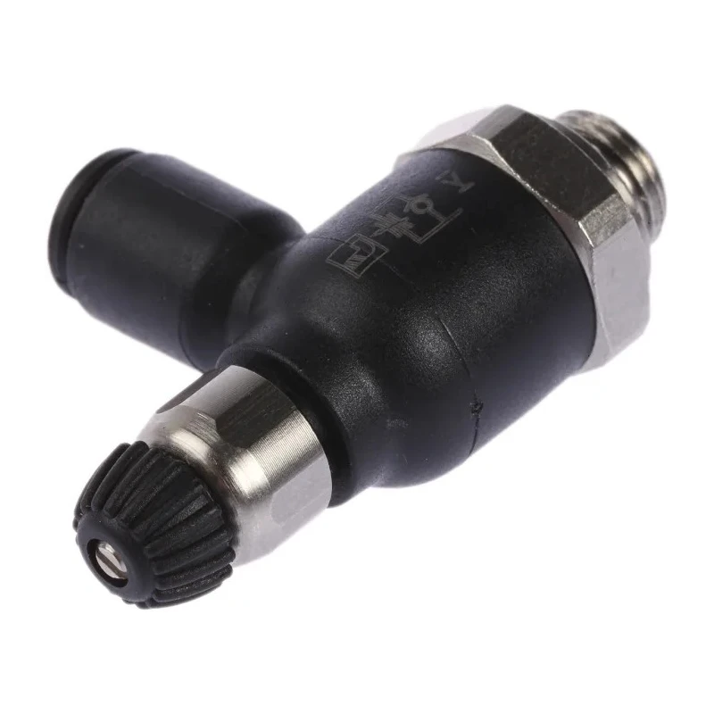 Legris Flow Controller Exhaust Regulator Polymer 1/8 in G Threaded Inlet, 6 mm Tube Outlet, 10 bar, 7060 06 10