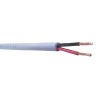 Belden 70048LV Series 2 Core Audio Cable, Stranded Bare Copper, LSZH Jacket, 70°C Max Temperature 70048LV.00500