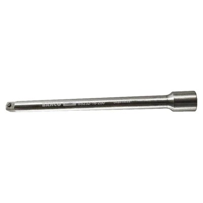 Bahco 12.7 mm Square Drive Extension, 200 mm Length, 420 Stainless Steel, SS234-16-200
