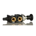 Norgren Knob Pneumatic Manual Control Valve, 3/2 Function, G 1/8 Connection, Polyamide Body, 10 Bar, 335 L/min 03042502