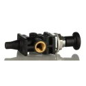 Norgren Knob Pneumatic Manual Control Valve, 3/2 Function, G 1/8 Connection, Polyamide Body, 10 Bar, 335 L/min 03042502