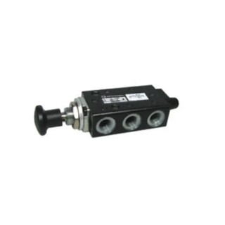 Norgren Knob Pneumatic Manual Control Valve X30 Series, G 1/8, III B, 5/2 Function, Zinc Alloy, 335 L/min, X3046502