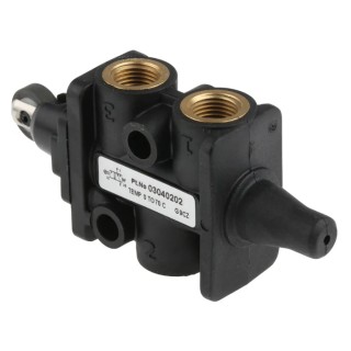 Norgren Roller Pneumatic Manual Control Valve, 3/2 Way, G 1/8, Polyamide Body, 10 Bar, 335L/min, 03 Series 03040202