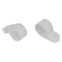 HellermannTyton Polyamide P-Clip 12.5 mm ID, Natural, 10 mm Width, 211-60079 H7P-PA66-NA
