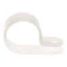 HellermannTyton Polyamide P-Clip 16 mm ID, Natural, 10 mm Width, 4.2 mm Mounting Hole 211-60099 H9P-PA66-NA