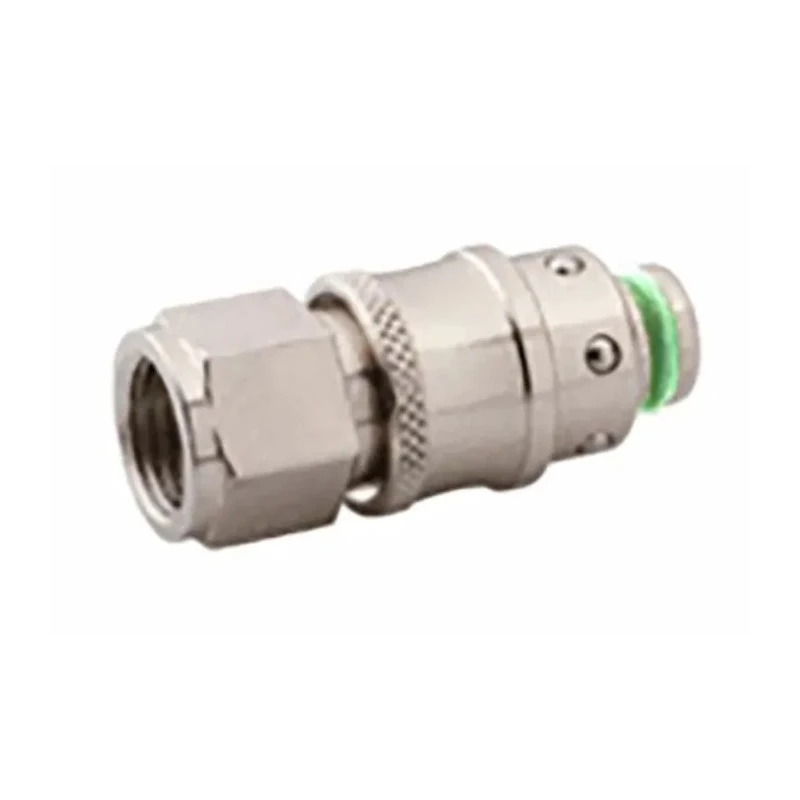 RS PRO Brass Coupler Nipple 1/2 Inch Female ISO 228 Class A, Nickel Plated, 15 bar Max Pressure, 187-8837