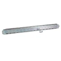 Rittal VX Series Punched Rack Rail 39mm Width 18mm Depth Sheet Steel Zinc Plated 8617710