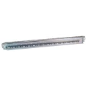 Rittal VX Series Punched Rack Rail 39mm Width 18mm Depth Sheet Steel Zinc Plated 8617710