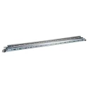 Rittal VX Series Punched Rack Rail 39mm Width 18mm Depth Sheet Steel Zinc Plated 8617710