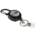 Securikey Retractable Key Chain, Key Reel, Kevlar, Silver, 600 mm Cord, RSK