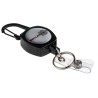 Securikey Retractable Key Chain, Key Reel, Kevlar, Silver, 600 mm Cord, RSK