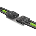 Staubli RobiFix Series Circular Connector Plug, 3 Contacts, Cable Mount, 8 mm, 223A, 1.0kV, IP67, Male 30.4010
