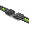 Staubli RobiFix Series Circular Connector Plug, 3 Contacts, Cable Mount, 8 mm, 223A, 1.0kV, IP67, Male 30.4010