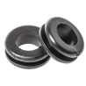 HellermannTyton Black PVC Cable Grommet 12mm, For 10 - 11mm Cable Diameter, HV Series 633-02030 HV1203-PVC-FR-BK