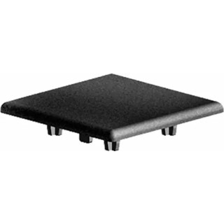 RS PRO Black Fibreglass Reinforced Polyamide End Cap 20 mm Strut Profile, 5 mm Groove 188-0351