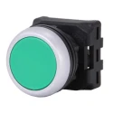 RS PRO Green Spring Return Push Button Head, 22 mm Cutout, IP65, Plastic, Round, RSEG Series 188-1124