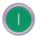 RS PRO RSEG Series Green Spring Return Push Button Head, 22 mm Cutout, IP65, Round, Plastic, 188-1133