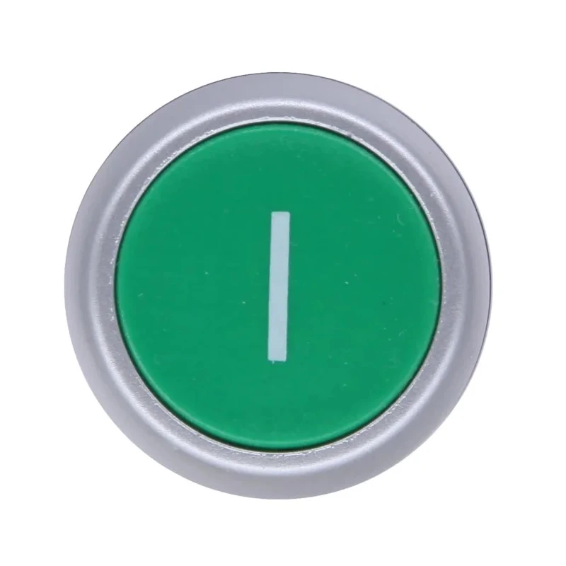 RS PRO RSEG Series Green Spring Return Push Button Head, 22 mm Cutout, IP65, Round, Plastic, 188-1133