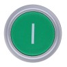 RS PRO RSEG Series Green Spring Return Push Button Head, 22 mm Cutout, IP65, Round, Plastic, 188-1133