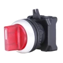 RS Pro 2 Position Illuminated Selector Switch Head, Latching, 22 mm Cutout, Red, IP65 188-1158