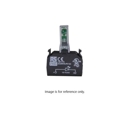 RS PRO Light Block LED 24V AC/DC White Illumination, Clip Installation, 188-1182