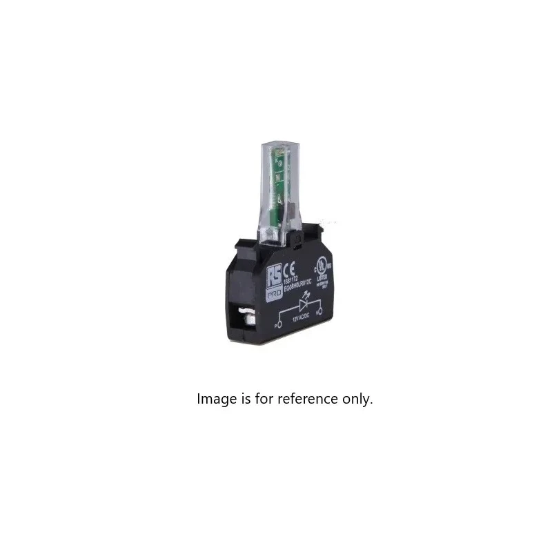 RS PRO Light Block LED 24V AC/DC White Illumination, Clip Installation, 188-1182
