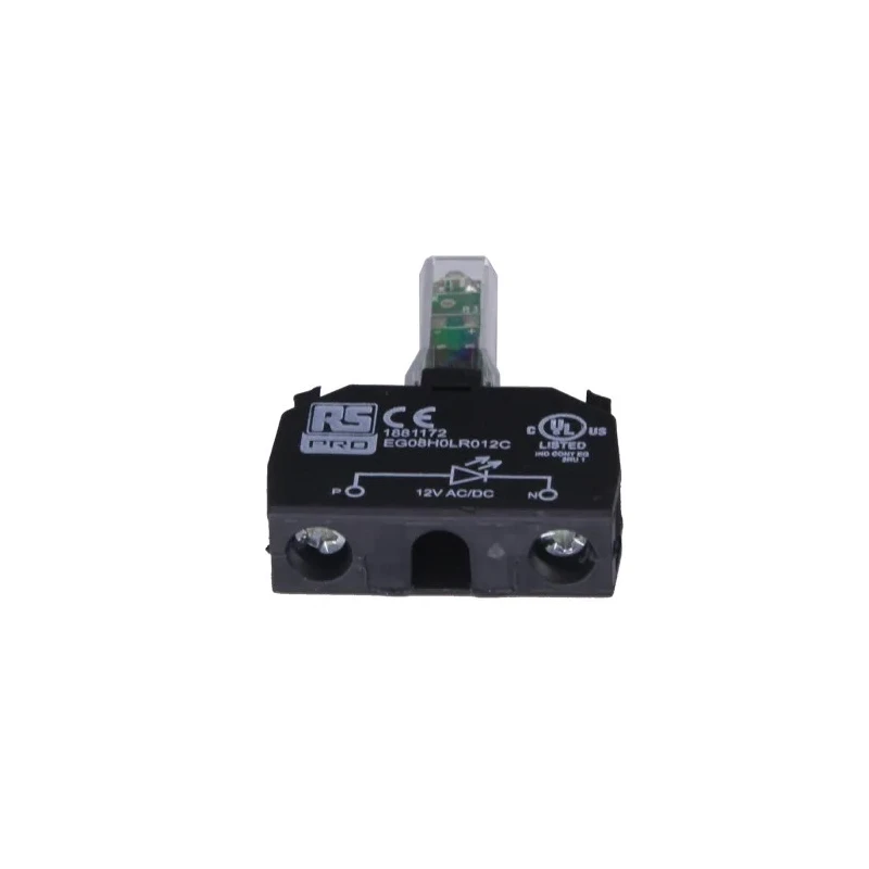 RS PRO Light Block LED 24V AC/DC White Illumination, Clip Installation, 188-1182