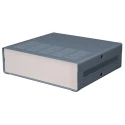 RS PRO SA Series Extruded Aluminium Enclosure, Grey Lid, IP30, 87 mm Height, 279 mm Length, 305 mm Width 188-1334