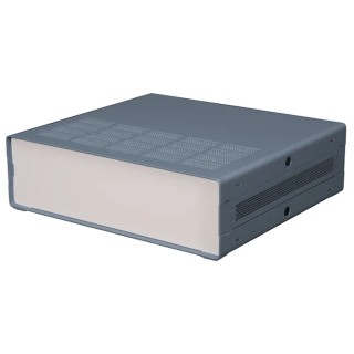 RS PRO SA Series Extruded Aluminium Enclosure, Grey Lid, IP30, 87 mm Height, 279 mm Length, 305 mm Width 188-1334