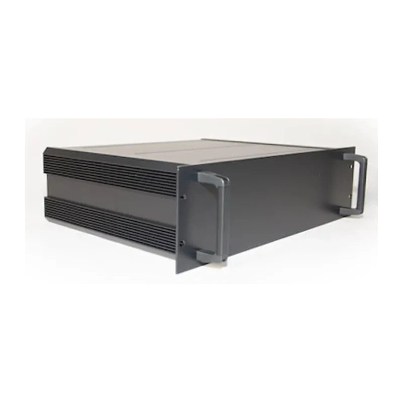 RS PRO 3U 19-Inch Rack Mount Case HS Series, Aluminium, 335mm Depth, 425mm Width, 128.6mm Height, IP30, Black 188-1319