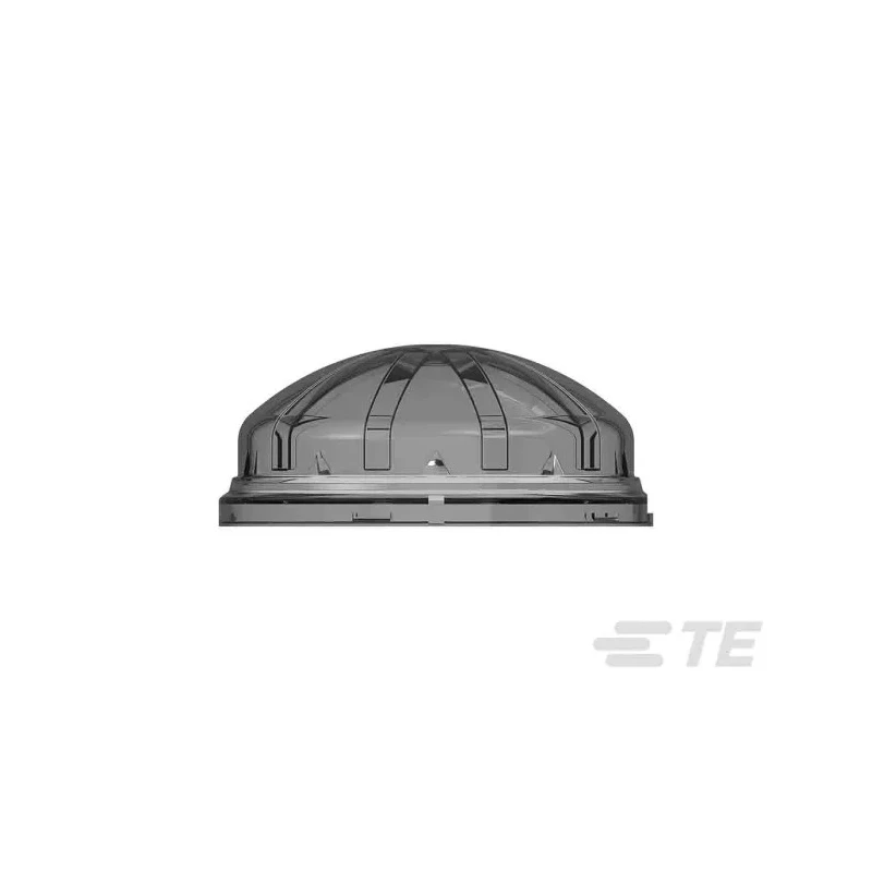 TE Connectivity LUMAWISE Endurance S Series 1-Way LED Lens, Dome Shape, Polycarbonate, 80mm Diameter, Threaded, 2328823-1