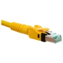 Harting VARIOBOOT Cat6a Ethernet Cable, Shielded, Polyurethane Jacket, RJ45 Male to RJ45 Male, 0.5 m, Yellow 09488484745005