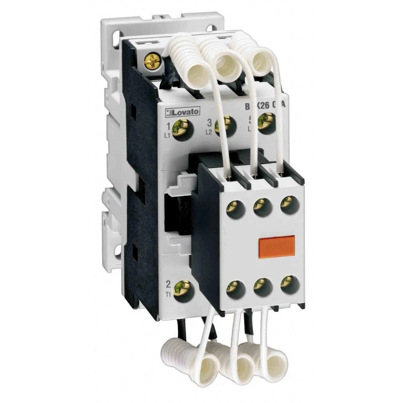 Lovato BFK Contactor 3-Pole 400V AC Coil, 30A, 20kW, 3 NO, DIN Rail, 690V AC BFK2600A400