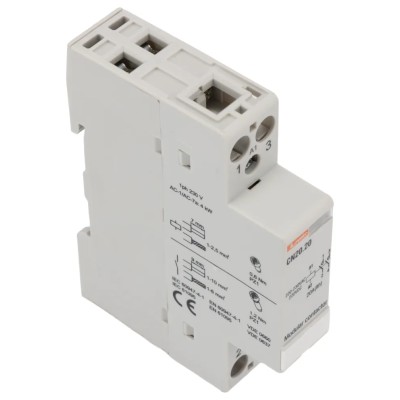 Lovato CN Series Power Contactor 2-Pole, 20A, DIN Rail, 220V/230V AC Coil, 2 NO, 110V AC Coil CN2020220