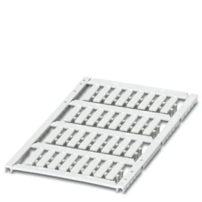 Phoenix Contact UCT-WMC0 Clip-On Cable Marker White Polycarbonate, 4.7 mm Max Cable, 4.1 mm Min Cable, Sheet, 0830787