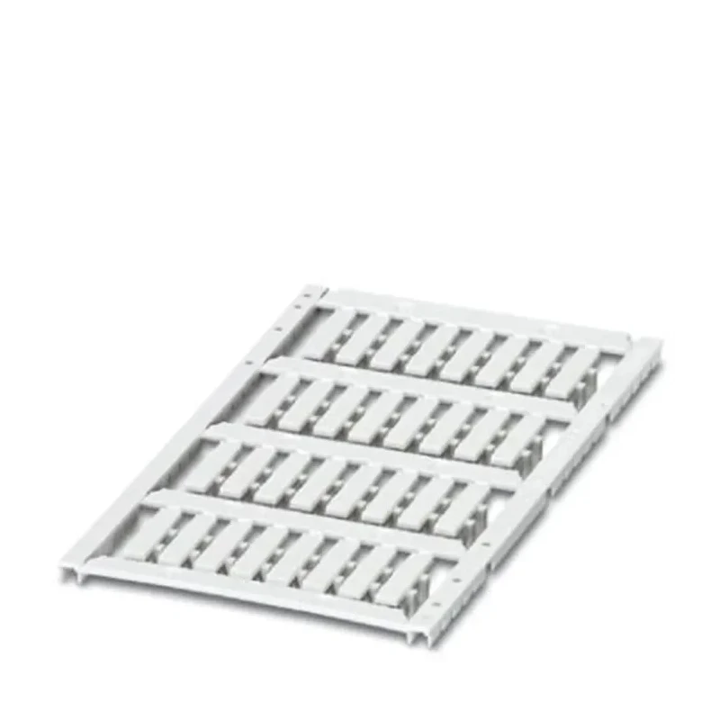 Phoenix Contact UCT-WMC0 Clip-On Cable Marker White Polycarbonate, 4.7 mm Max Cable, 4.1 mm Min Cable, Sheet, 0830787