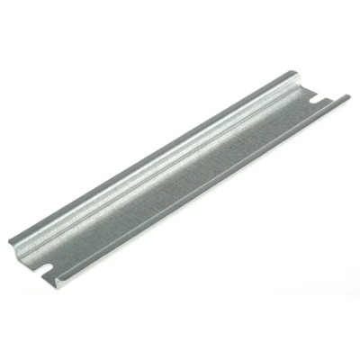 Fibox Steel Unperforated DIN Rail, 150 mm x 35 mm x 7.5 mm, Top Hat, MIV 15 DIN-35 RAIL