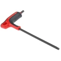 Facom T-Handle Metric Hex Key 5 mm Carbon Silicon Steel, Phosphate/Polished Finish 240 mm 84TZSA.5