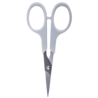 Facom 155 mm Left/Right Hand Scissor, Plastic Handle, Chrome Polish, Model 841.MT