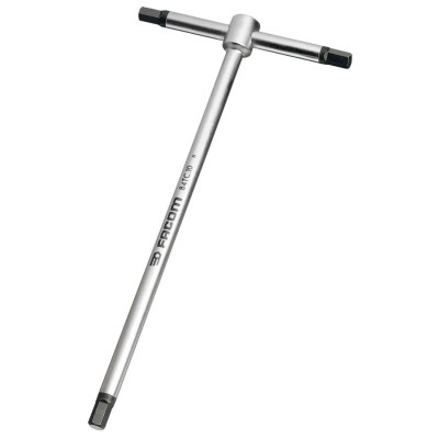 Facom T Metric Hex Key 8 mm Chrome Finish 25 mm Length T Shape 125 mm Width 84TC.8