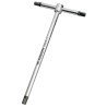 Facom T Metric Hex Key 8 mm Chrome Finish 25 mm Length T Shape 125 mm Width 84TC.8
