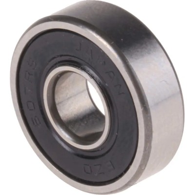 RS PRO 1 Row Deep Groove Ball Bearing, Sealed, 7 mm ID, 19 mm OD, C3 Clearance, 607-2RS/C3