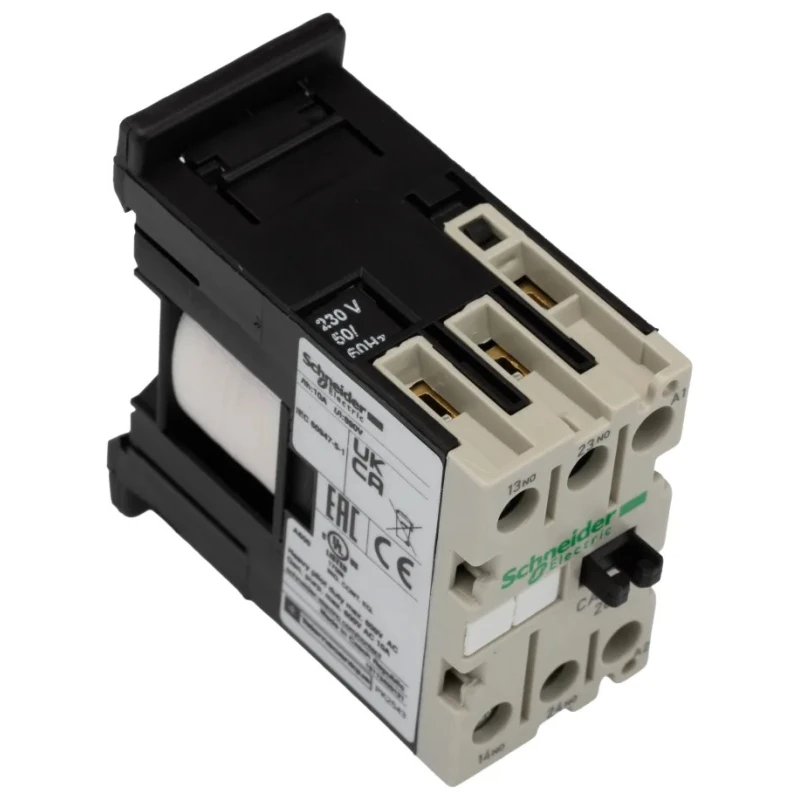 Schneider Electric TeSys SK Control Relay 2 NO, 10A FLC, 230V AC, Rail Mount, Screw Clamp CA2SK20P7