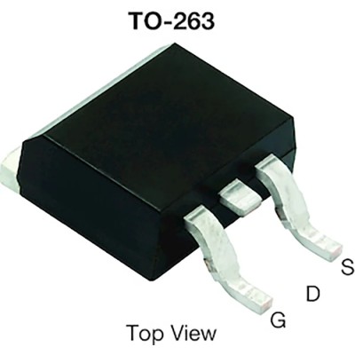 Vishay N-Channel MOSFET 120A 40V TO-263 Enhancement SQM40041EL_GE3
