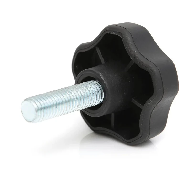 RS PRO Clamping Knob, Multiple Lobes, Two-Part Polypropylene & Soft Touch Thermoplastic Elastomer, M8 Thread, 20mm 188-3458