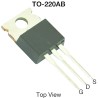 Vishay N-Channel Power MOSFET 150A 40V TO-220 Enhancement, Low RDS, High Junction Temp, SUP40012EL-GE3