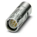 Phoenix Contact Circular Connector, 8 Contacts, Plug, Male, M23, IP66/IP68/IP69K, Shielded, 30A, 630V, Crimp, Cable 1628847