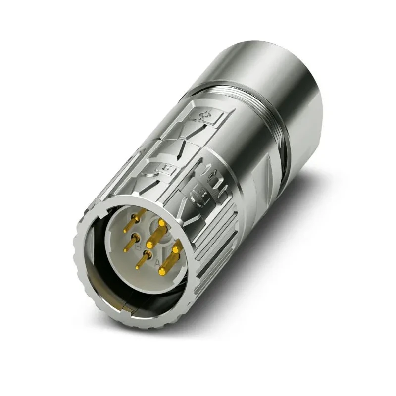 Phoenix Contact Circular Connector, 8 Contacts, Plug, Male, M23, IP66/IP68/IP69K, Shielded, 30A, 630V, Crimp, Cable 1628847